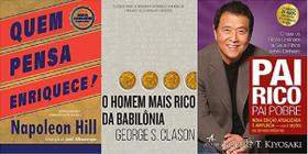 KIT 3 LIVROS Quem pensa enriquece + O homem mais rico da Babilônia + Pai rico, pai pobre - CITADEL