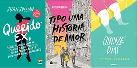 KIT 3 LIVROS Querido ex + Tipo uma história de amor + Quinze dias