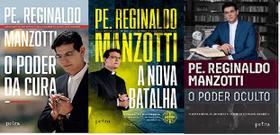 KIT 3 LIVROS Reginaldo Manzotti O poder da cura + A nova batalha + O Poder Oculto