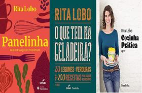 Kit 3 Livros Rita Lobo Panelinha Geladeira Cozinha Pratica
