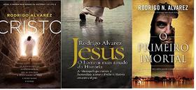 KIT 3 LIVROS RODRIGO ALVAREZ CRISTO + JESUS + O primeiro imortal - Sextante