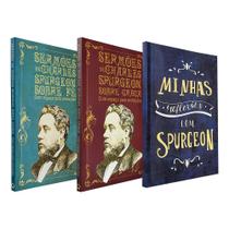 Kit 3 Livros Sermões de Charles Spurgeon sobre Graça e Fé Caderno Minhas Reflexões - Livraria Cristã Emmerick