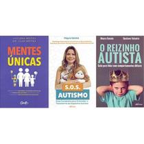 KIT 3 LIVROS SOBRE AUTISMO MENTES ÚNICAS + SOS AUTISMO + Reizinho Autista KIT 3 LIVROS SOBRE AUTISMO MENTES ÚNICAS + SOS AUTISMO + Reizinho Autista