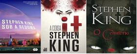 kit 3 LIVROS STEHEN KING Sob a redoma + Cemitério + IT A COISA