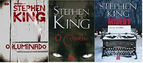 KIT 3 LIVROS STEPHEN KING O iluminado + Misery + O cemitério