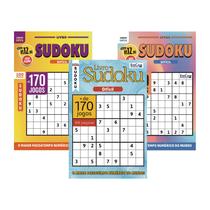 Kit 3 Livros Sudoku ed.05 - 300 págs - Dificil Kit 3 Livros Sudoku ed.05 - 300 págs - Dificil