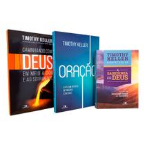 Kit 3 Livros Timothy Keller Caminhando com Deus + Oração + Devocional - A Sabedoria de Deus