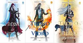 Kit 3 Livros Trono De Vidro Volumes 4, 5 E 6 Sara J Maas