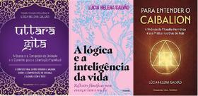 KIT 3 LIVROS Uttara Gita + A lógica e a inteligência da vida + Para entender o Caibalion