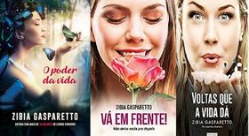 Kit 3 Livros Zibia Gasparetto O Poder Da Vida + Vá Em Frente - VIDA E CONSCIENCIA-