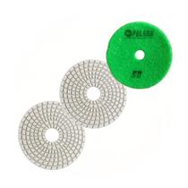 Kit 3 Lixa Cerâmica Diamantada P/ Polimento Grão 50 100mm Kit 3 Lixa Cerâmica Diamantada P/ Polimento Grão 50 100mm