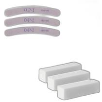 Kit 3 Lixas Banana + 3 Lixas Bloco Fecha Poros Lixa De Unha Kit 3 Lixas Banana + 3 Lixas Bloco Fecha Poros Lixa De Unha