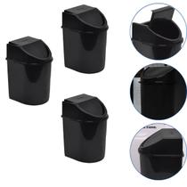 Kit 3 Lixeira Basculante Multiuso Com Tampa 12 L Eco Nature Jaguar