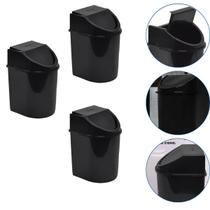 Kit 3 Lixeira Basculante Multiuso Tampa 12 L Eco Nature