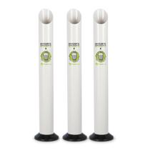 Kit 3 Lixeiras Dispenser Copos Plásticos Até 200ml Higiênico Executivo Clean Água Café Cafeteria Restaurante Clínica Salão Barbearia Hospital