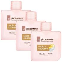 Kit 3 Loção Corporal + Colágeno Hidramais 40ml