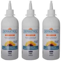 Kit 3 Loção Dermatrol Acelera Cicatrização Feridas Queimaduras Lesões Kit 3 Loção Dermatrol Acelera Cicatrização Feridas Queimaduras Lesões