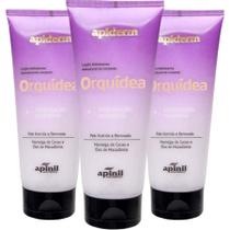 Kit 3 Loção Hidratante Desodorante Corporal Orquídea Apinil 190g