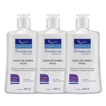 Kit 3 Loção Limpeza Facial Skincare 200ml Nupill Firmness Intesive