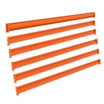 Kit 3 Longarina Mini Porta Pallet 120x60 250kg Laranja
