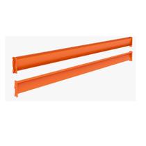 Kit 3 Longarina Mini Porta Pallet 180x60 250kg Laranja Kit 3 Longarina Mini Porta Pallet 180x60 250kg Laranja
