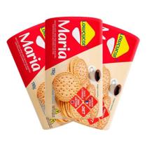 Kit 3 Lowçucar Biscoito 110G Maria Zero Lactose Diet Adoçado com Stevia Kit 3 Lowçucar Biscoito 110G Maria Zero Lactose Diet Adoçado com Stevia