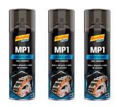 Kit 3 lubrificante para correntes 250ml mundial prime