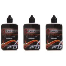 Kit 3 Lubrificantes Cera Tectire 90ml Premium Longa Duração