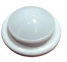 Kit 3 Luminária Circular Led 12w 6500k Branco Frio Bivolt