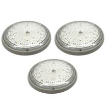 Kit 3 Luminária Interna Motor Home Ambulancia 12v 13W Led