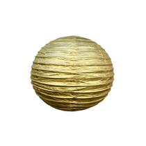 Kit 3 Luminária Japonesa Decoração Oriental Pendente Teto Festa Casamento Restaurante Papel 40 cm Dourado Kit 3 Luminária Japonesa Decoração Oriental Pendente Teto Festa Casamento Restaurante Papel 40 cm Dourado