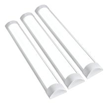 Kit 3 Luminárias Lineares 20W 6500K 60Cm Luz Fria Kit 3 Luminárias Lineares 20W 6500K 60Cm Luz Fria