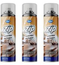 Kit 3 Lustra Móveis Facil Aplicação Madeiras Brilho Cera