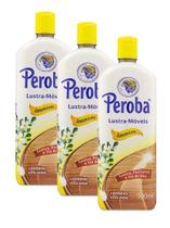 Kit 3 Lustra Móveis Jasmim Peroba Frasco 500ml