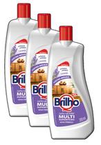 Kit 3 lustra móveis multissuperfícies lavanda qbrilho 200ml