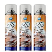Kit 3 Lustra Móveis Spray Zip Clean 300Ml - My Place