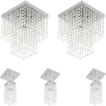 Kit 3 Lustre Clearcrillic Quad. + 2 Marrycrilic Cristal Acr