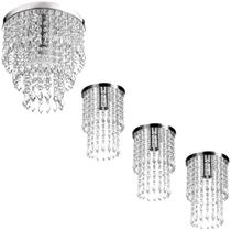 Kit 3 Lustre Plafon Spark + Lustre Plafon Manucrillic