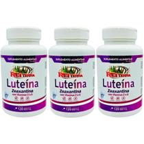 Kit 3 Luteína E Zeaxantina 500mg 360 cápsulas - Rei Terra