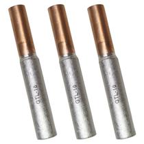 Kit 3 Luva de Emenda Bimetálica para Cabo Cobre 10mm e Alumínio de 16mm Kit 3 Luva de Emenda Bimetálica para Cabo Cobre 10mm e Alumínio de 16mm