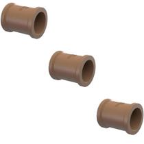 Kit 3 Luva Soldavel Tigre 50mm PVC Instalacao Hidraulica