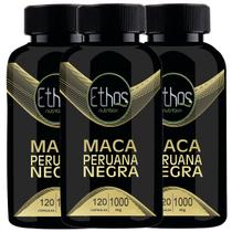 Kit 3 Ma ca Perua na Negra Premium 500 mg 120 Cáps Kit 3 Ma ca Perua na Negra Premium 500 mg 120 Cáps