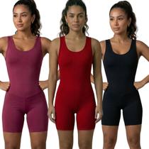 KIT 3 Macaquinho Fitness Liso Bella Fiore Sem Bojo Suplex Roupa Academia Treino Feminina Musculação Tamanho:MCor:Roxo+V KIT 3 Macaquinho Fitness Liso Bella Fiore Sem Bojo Suplex Roupa Academia Treino Feminina Musculação Tamanho:MCor:Roxo+V