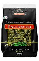 Kit 3 Macarrão Fettuccine Nidi Verde Paganini 500G