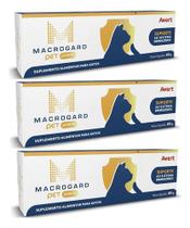 Kit 3 Macrogard Pasta Para Gatos Suplemento Imunidade Avert Kit 3 Macrogard Pasta Para Gatos Suplemento Imunidade Avert