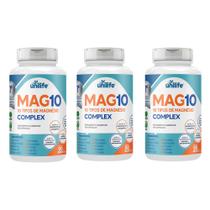 Kit 3 Mag 10 Complex 10 Magnésios 3x90 caps Unilife