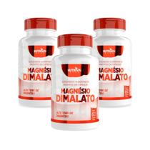 Kit 3 Magnésio Dimalato 60 Cápsulas Kit 3 Magnésio Dimalato 60 Cápsulas