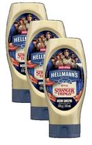 kit 3 Maionese Hellmann's Queijo Sinistro Squeeze 335g kit 3 Maionese Hellmann's Queijo Sinistro Squeeze 335g