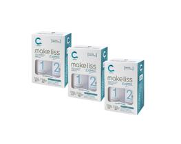Kit 3 Make Liss Express Amavia Selagem Liso Progressiva Hair