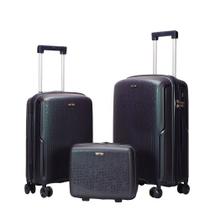 Kit 3 Mala e Frasqueira De Viagem 14" 20" 24" 10 kg e 23 kg Bordo Despacho P6 Polipropileno Kit 3 Mala e Frasqueira De Viagem 14" 20" 24" 10 kg e 23 kg Bordo Despacho P6 Polipropileno